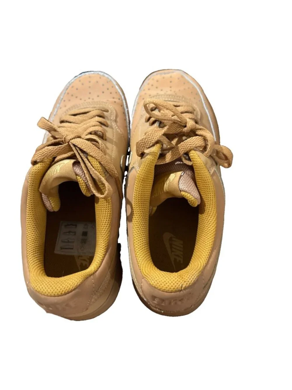 Nike Air Force 1 Low Flax Tan Wheat Men's Low Top Sneakers CD5463-200 Size 8